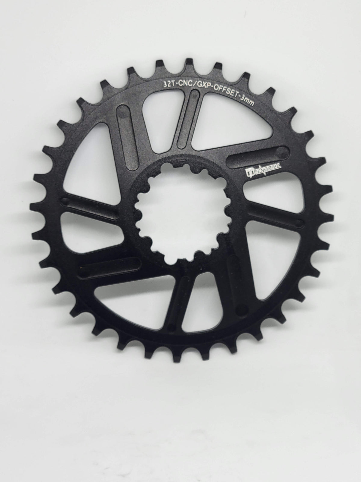 Corona Fenzotec GXP 32T redonda offset 3 mm aluminio 7075